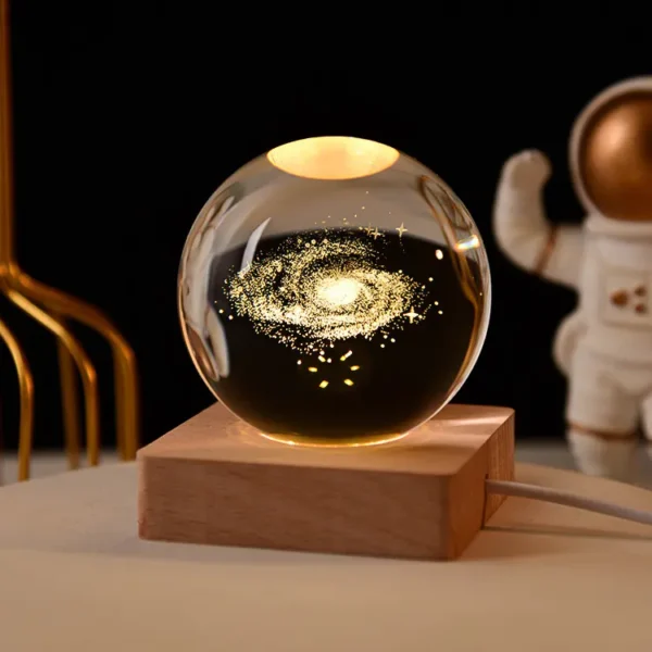 Milky Way Galaxy Crystal Ball