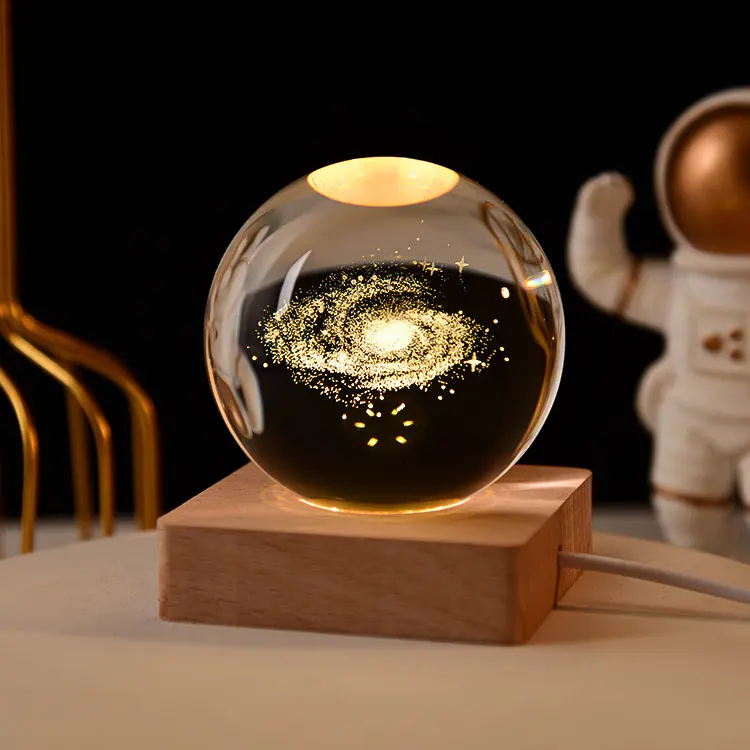 Milky Way Galaxy Crystal Ball