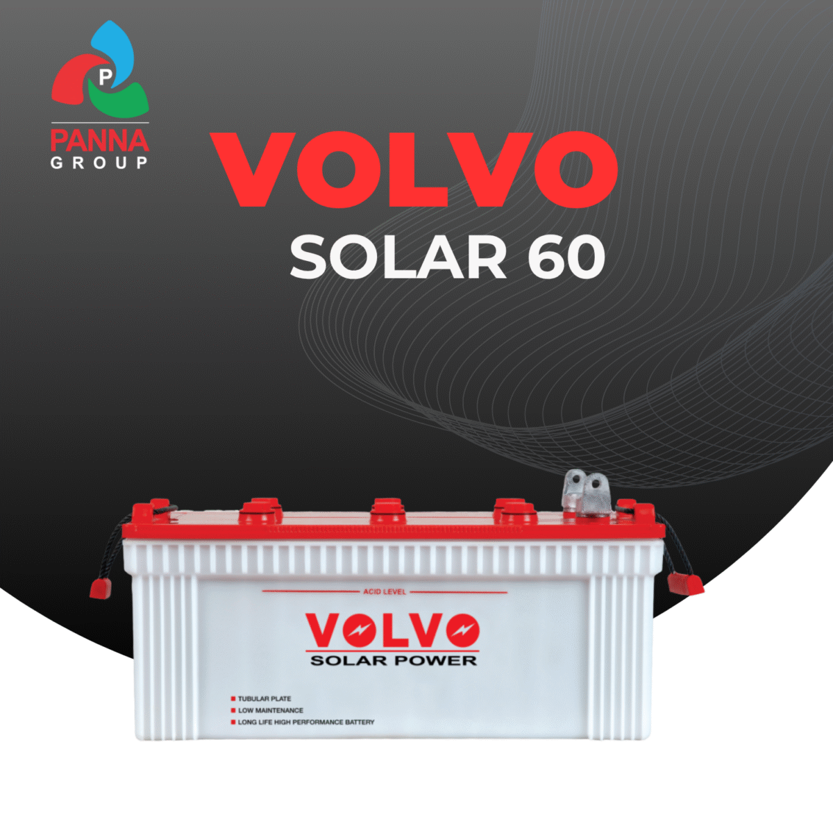 volvo solar battery 60 ah