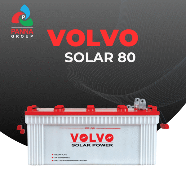 volvo solar battery 80ah