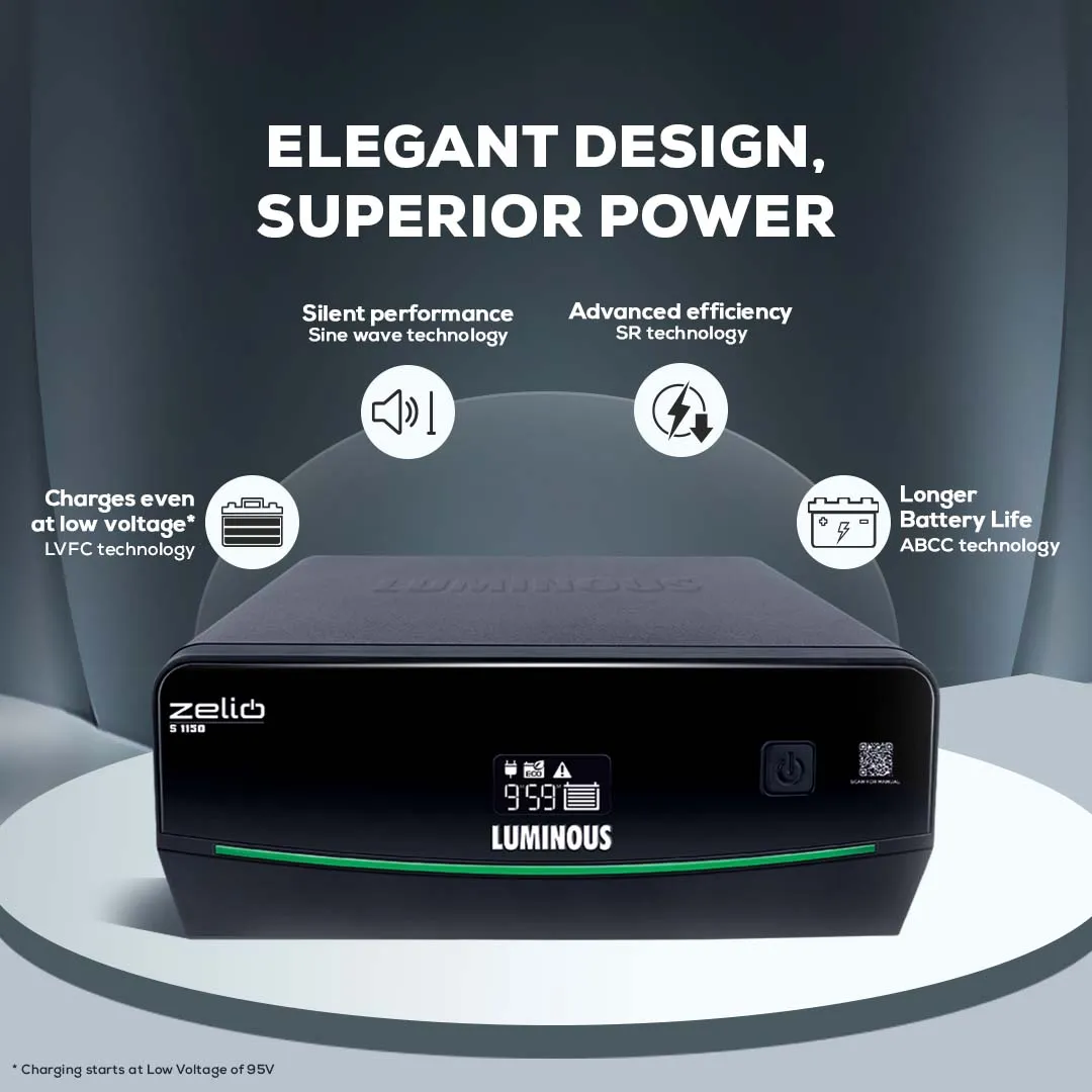 Luminous Zelio Smart 12V 1150VA - Image 4