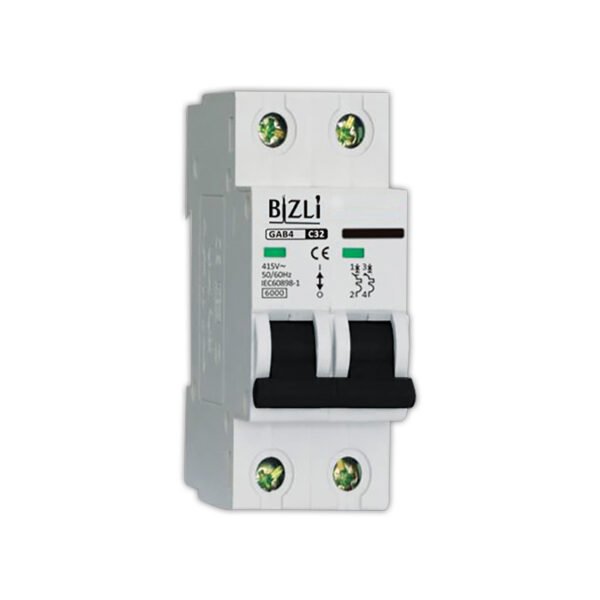 AC MCB Miniature Circuit Breaker 6A-63A Overload & Short Circuit Protection