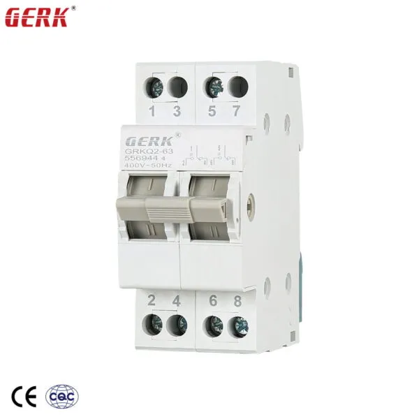 Dual Power Changeover (MTS) 63A, 400V AC Manual Transfer Switch