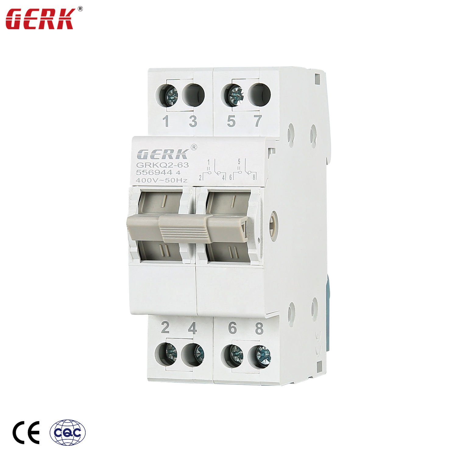 2 Dual Power Changeover (MTS) 63A, 400V AC Manual Transfer Switch - Image 1