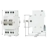 Dual Power Changeover (MTS) 63A, 400V AC Manual Transfer Switch - Image 3