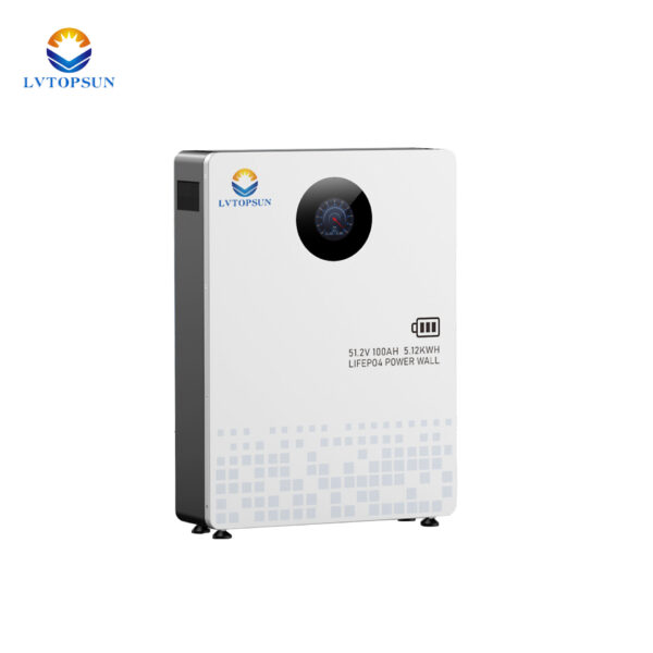 LVTOPSUN LVTS-512100-G3 51.2V 100Ah Lithium Battery (Wall Mounted)