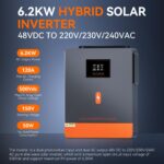 PowMr 6.2kW (48V) Off-Grid Hybrid Solar Inverter