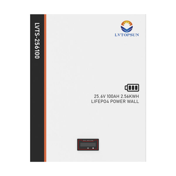 LVTOPSUN 25.6V 100AH (Wall Mounted) Lithium Battery